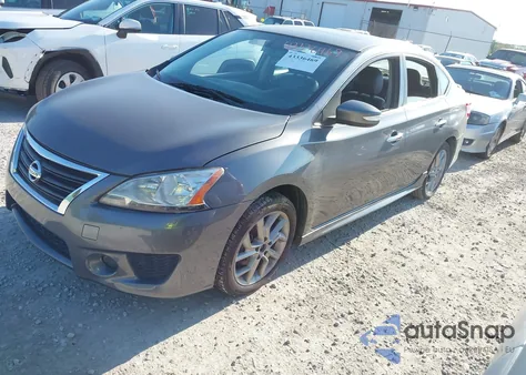 2015 Nissan Sentra Sr из США, поврежденный, VIN 3N1AB7AP2FY344451
